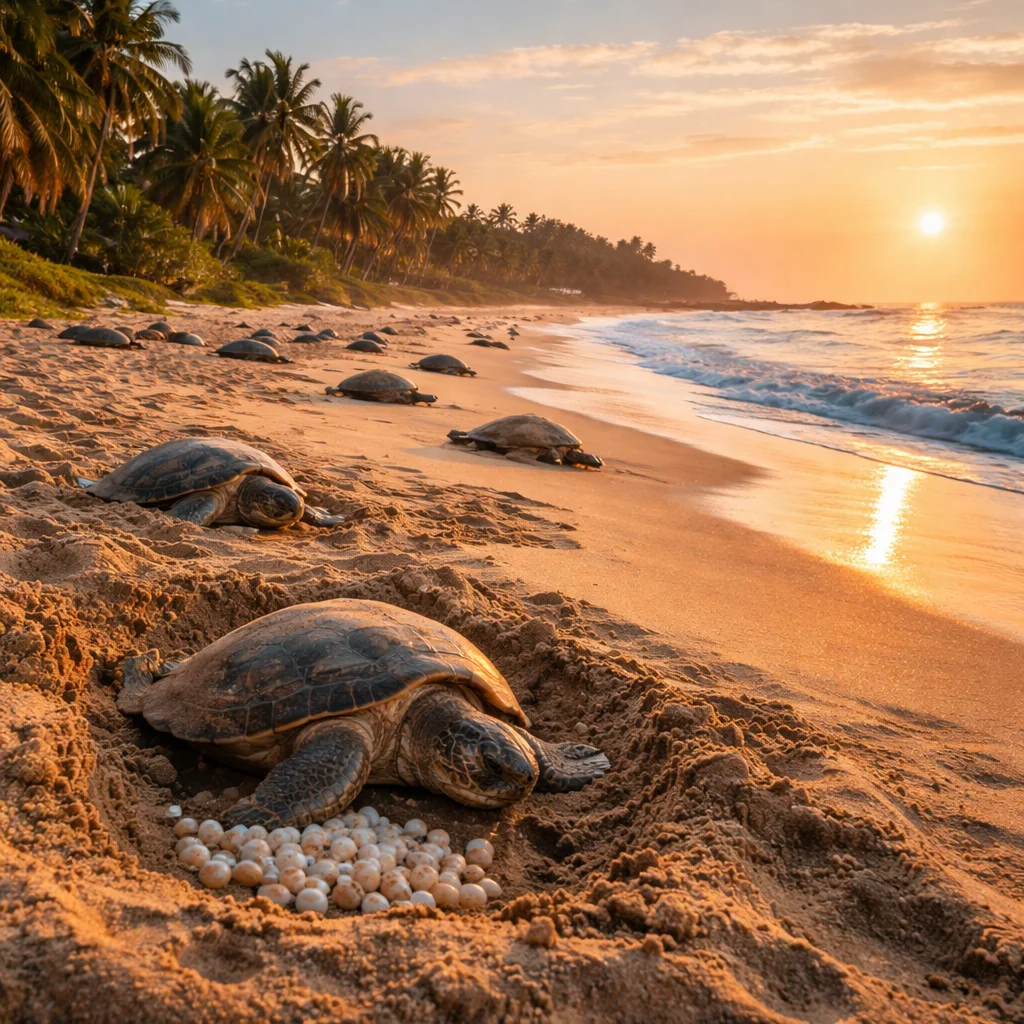 Olive Ridley Turtle Nesting Sites