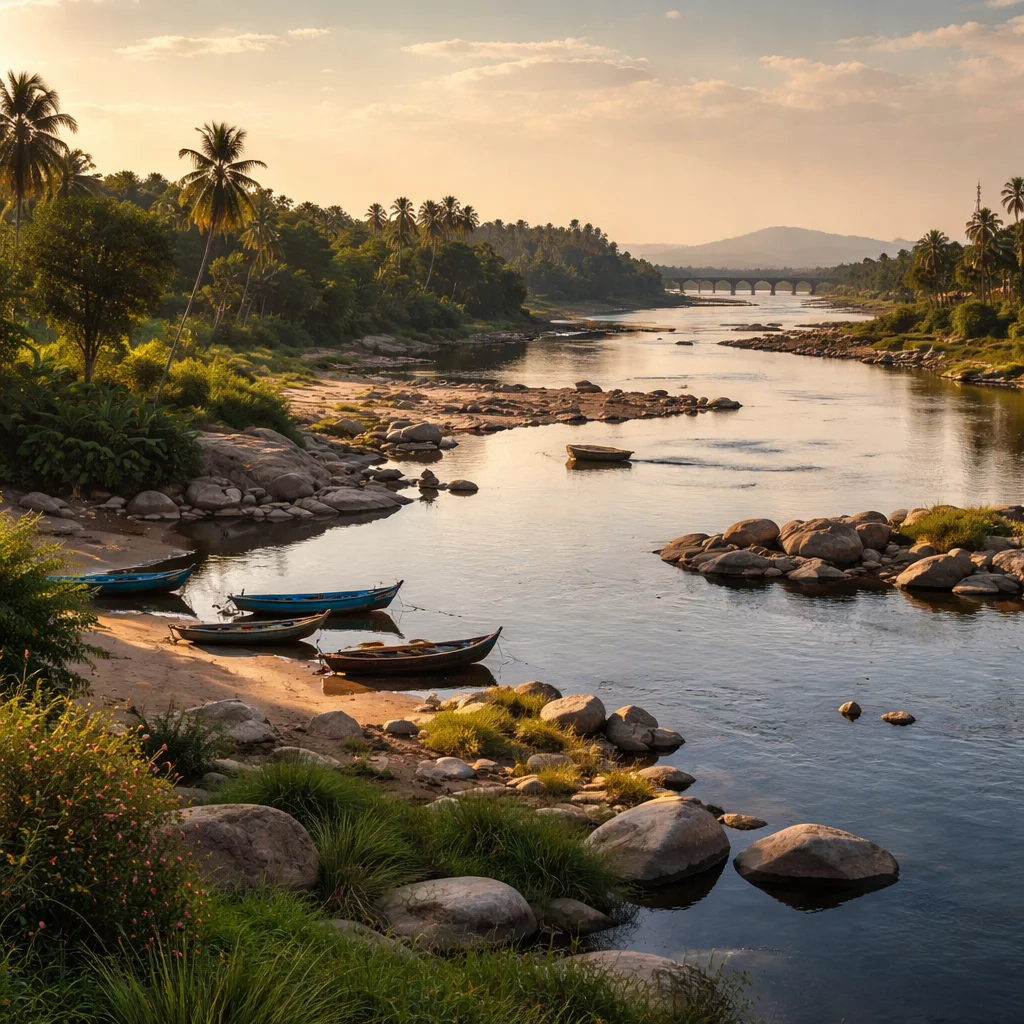 Palar River View