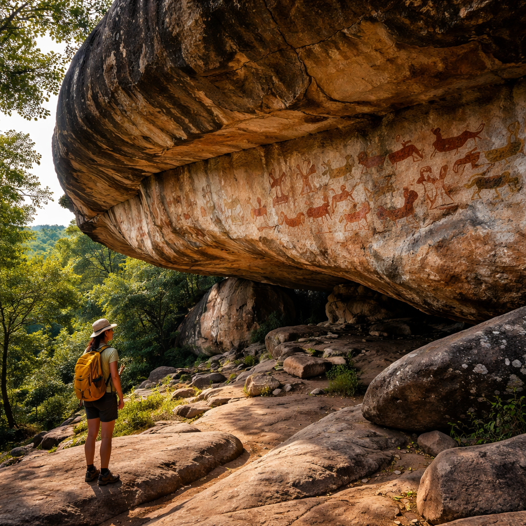 Pandavula Gutta (Rock Paintings)