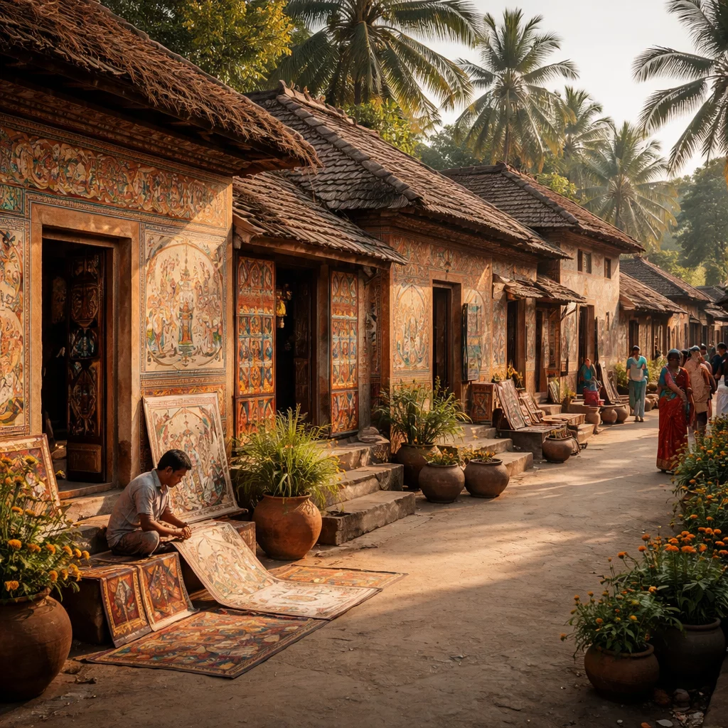 Pattachitra Artist Homes