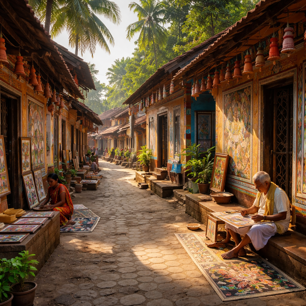 Pattachitra Artist Homes