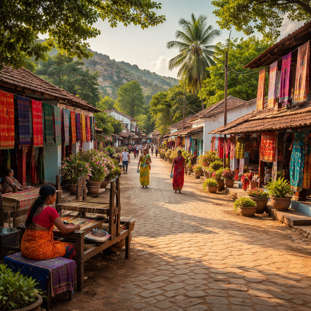 Pochampally Village