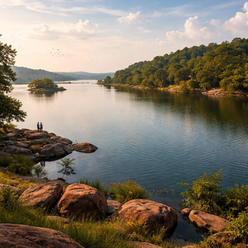Pocharam Reservoir Lake