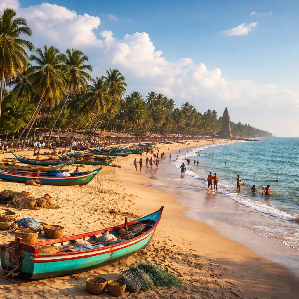Poompuhar Beach