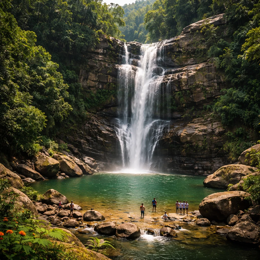 Pradhanpat Waterfall