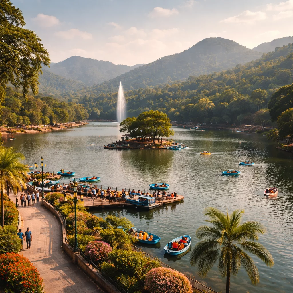 Punganoor Lake Park
