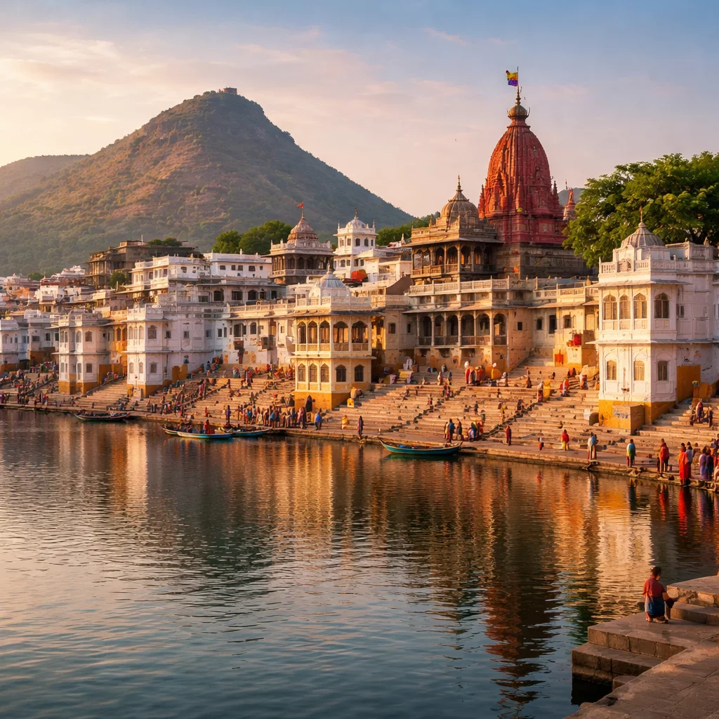 Pushkar Lake & Brahma Temple