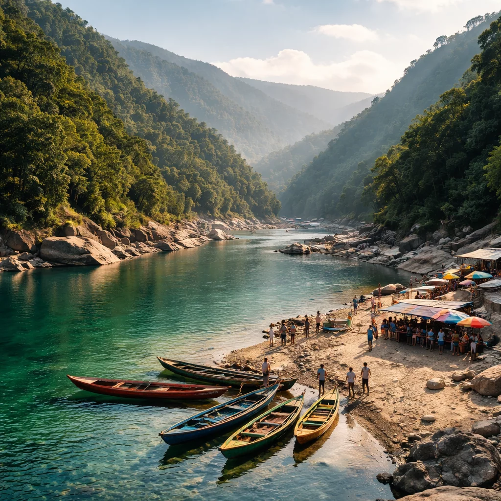 Ranikor Riverfront (Kynshi River)