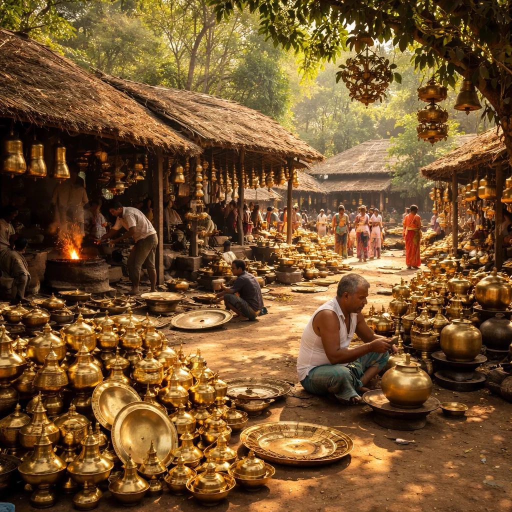 Sarthebari Bell-Metal Village