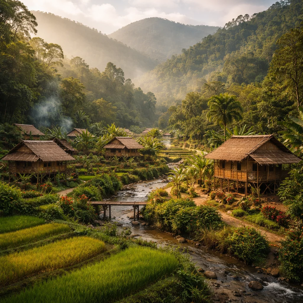 Sasatgre Village