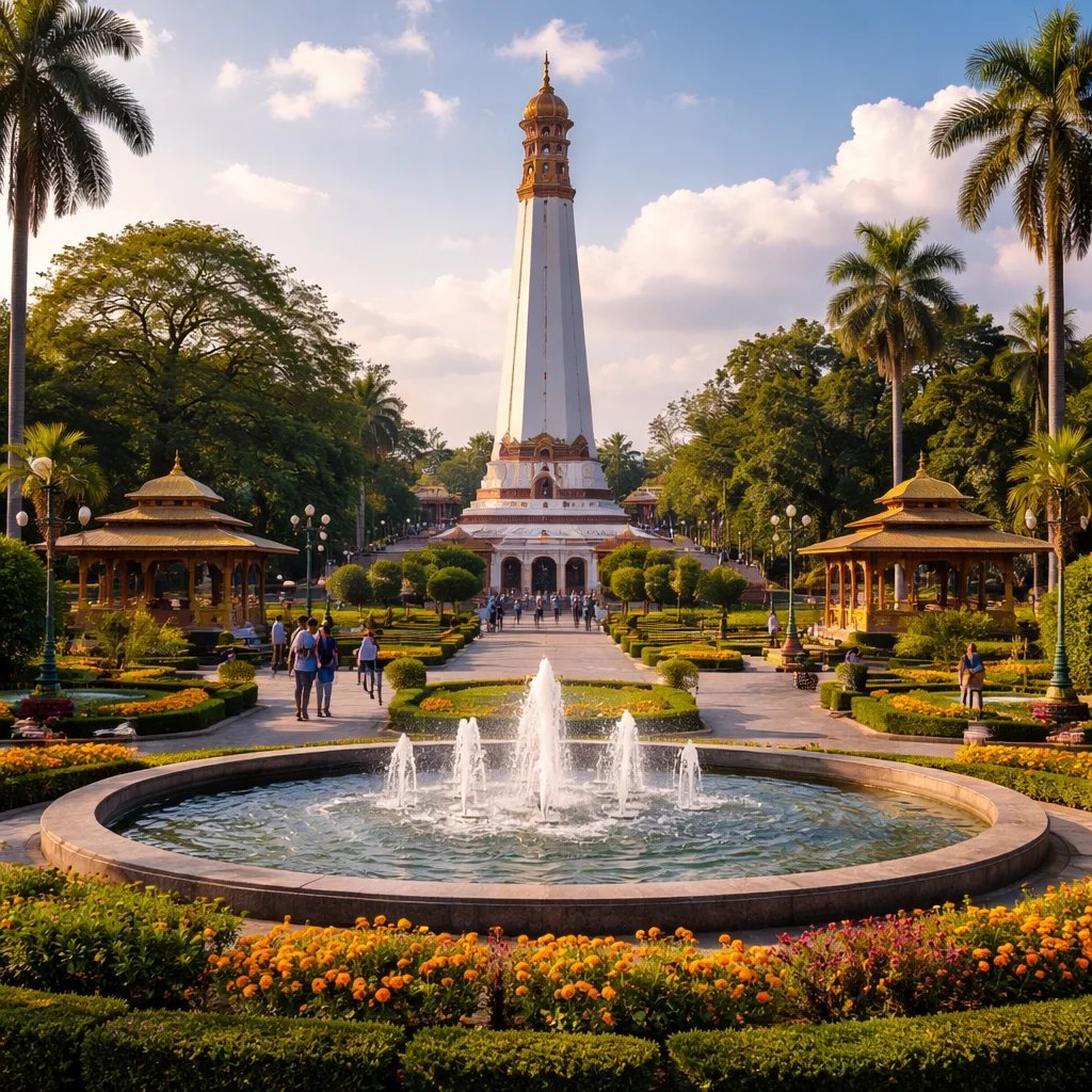 Shaheed Minar & Bir Tikendrajit Park