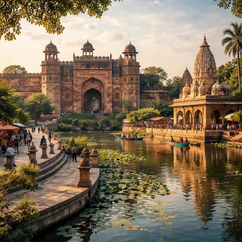 Shahjahanpur Fort Area