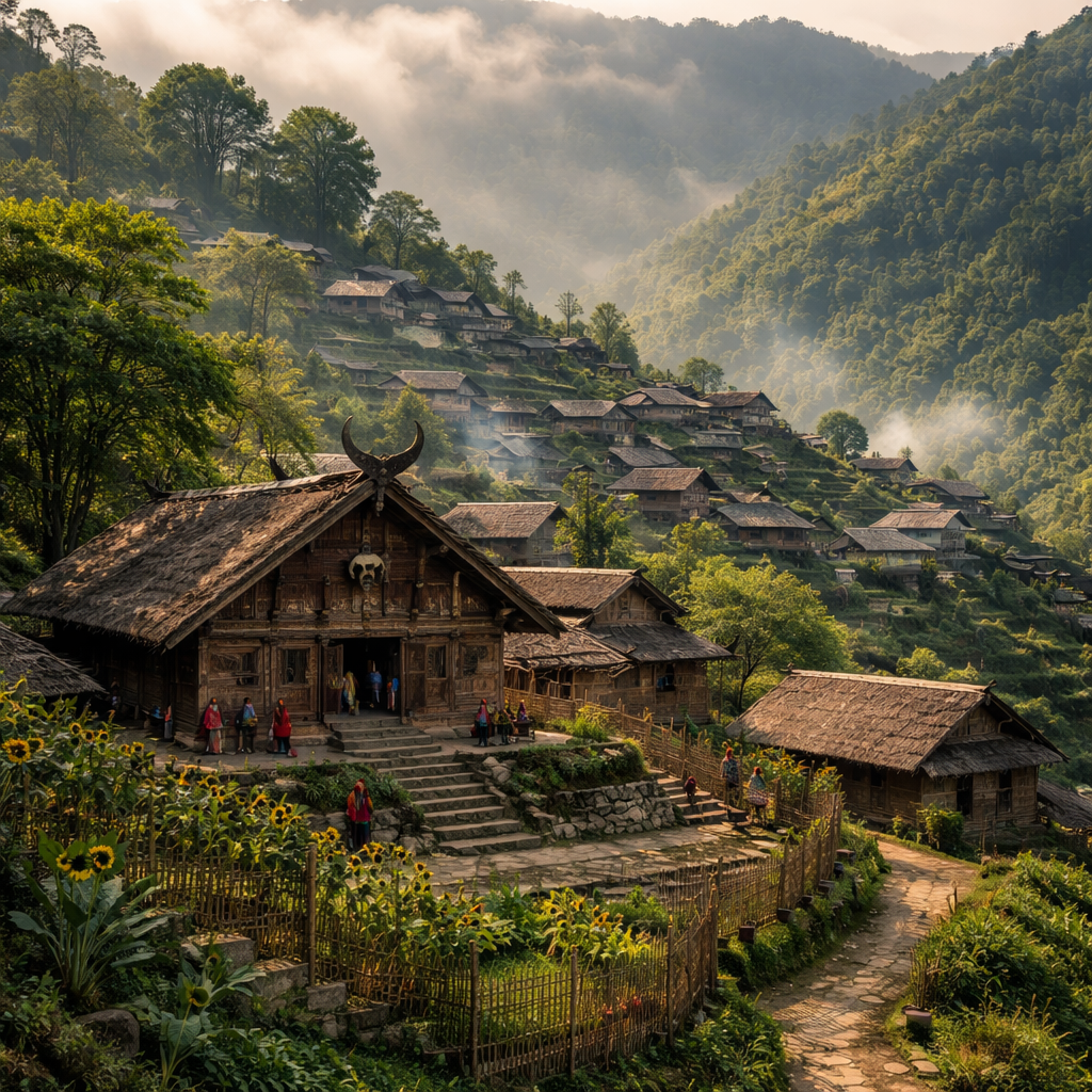 Shangnyu Village