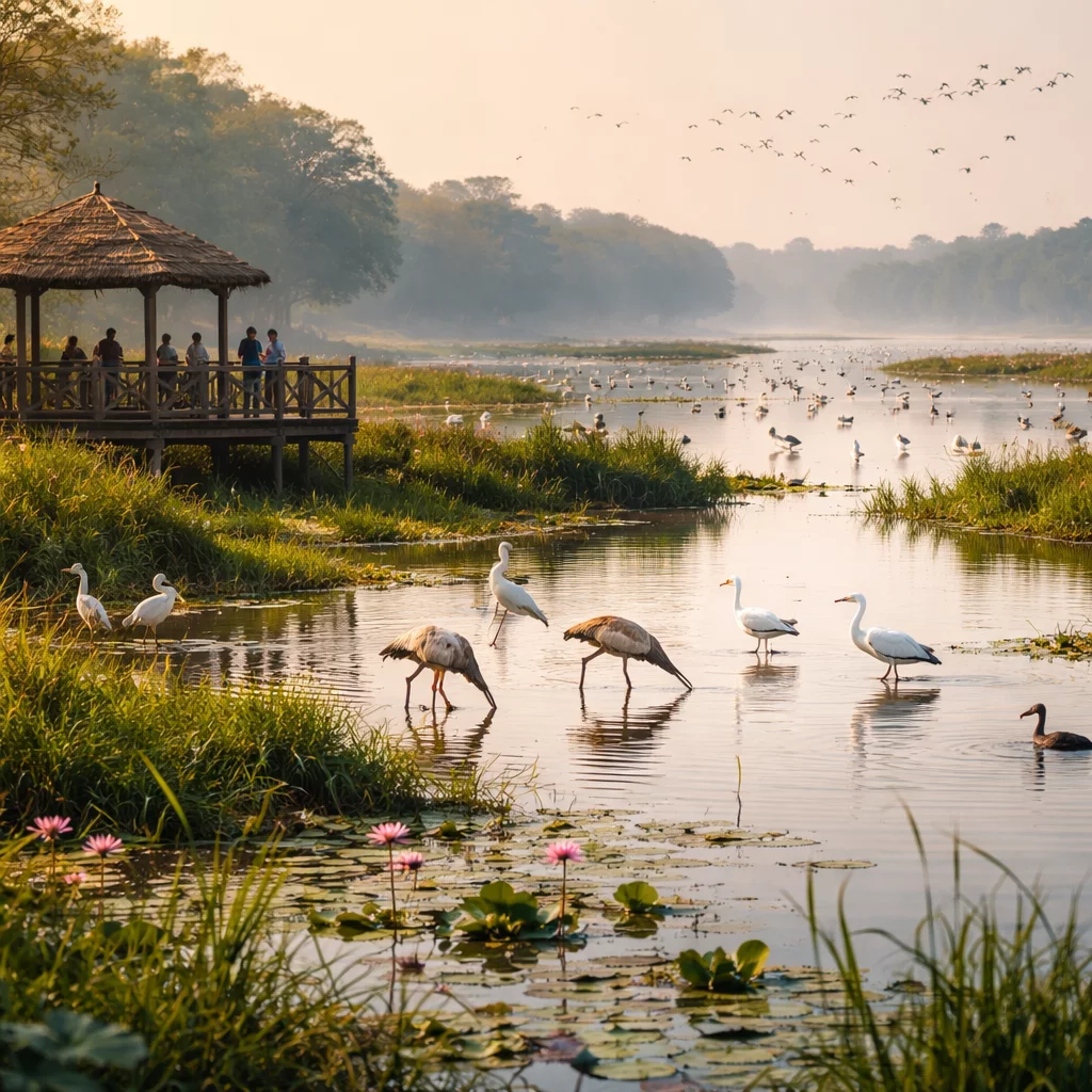 Shekha Jheel Bird Sanctuary