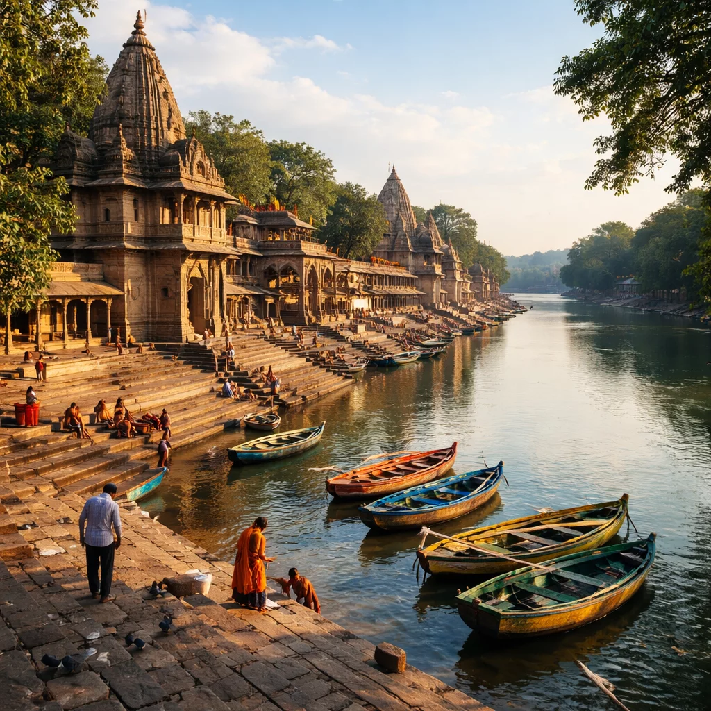 Shivna River Ghat
