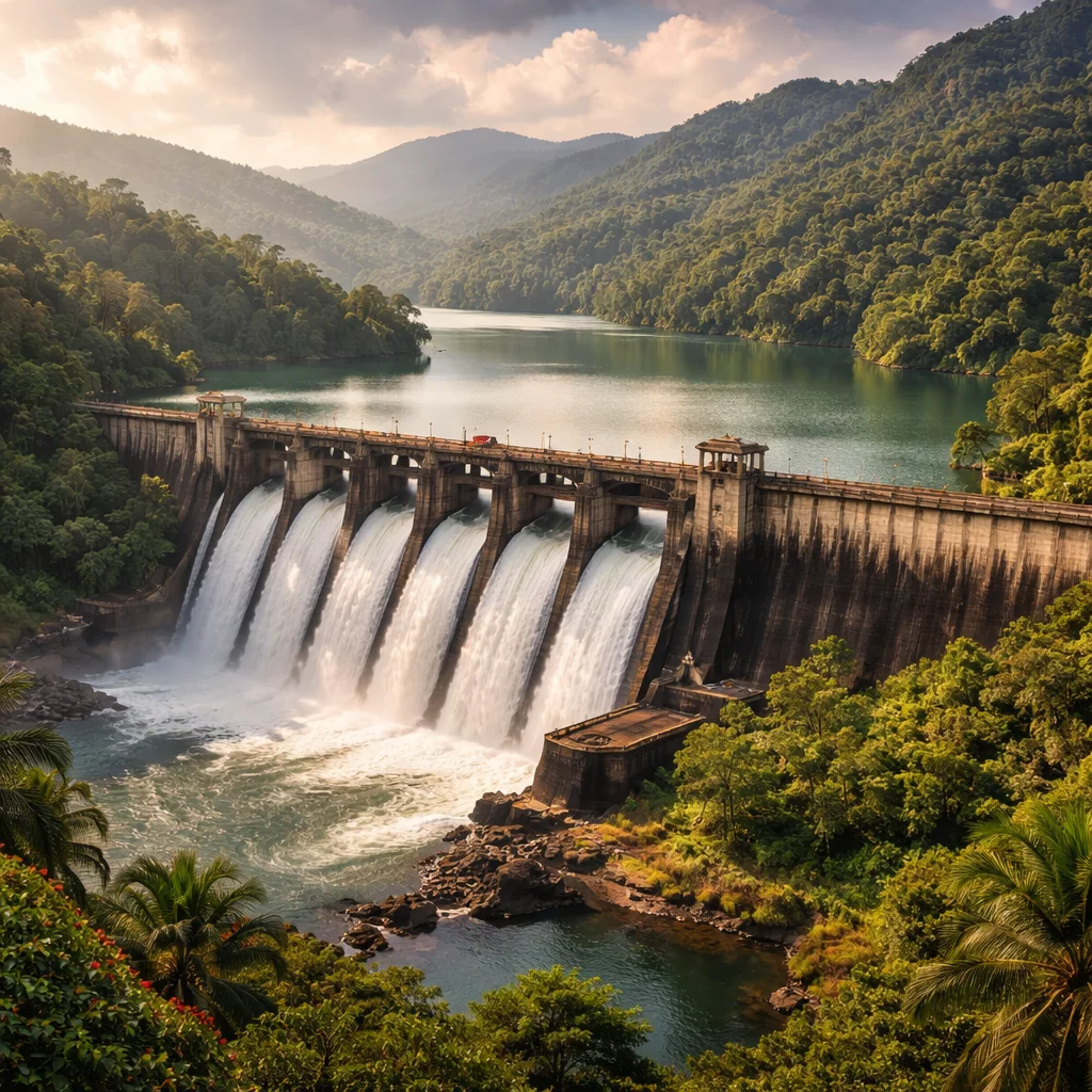 Sholayar Dam