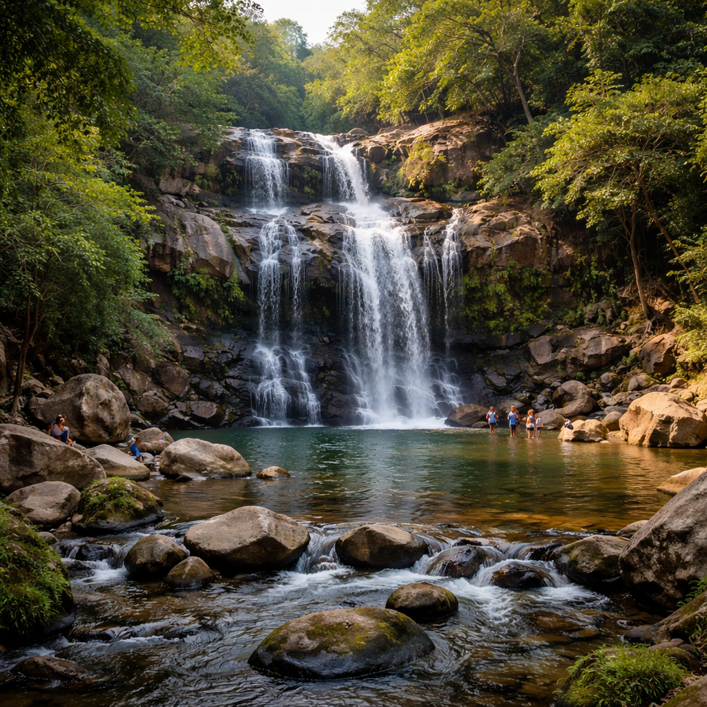 Sirnapally Waterfalls