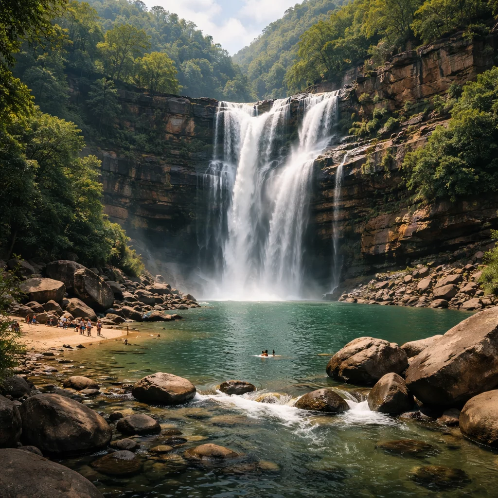 Telhar Kund Waterfall
