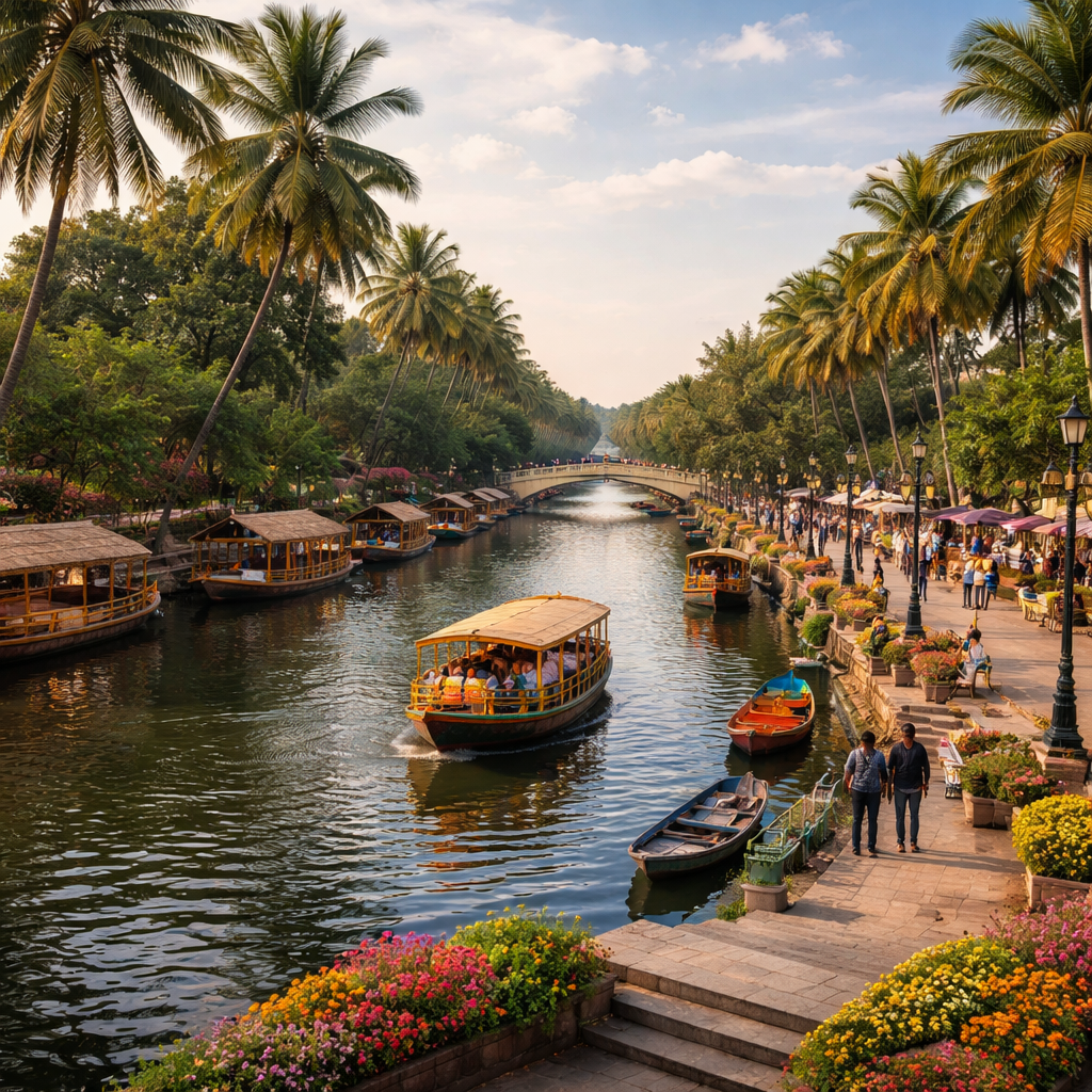 Tenali Canal Front