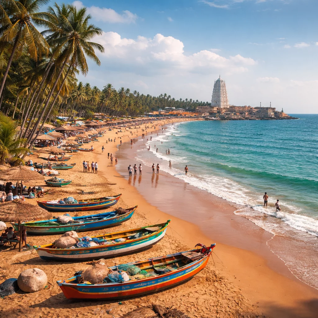 Thiruchendur Beach