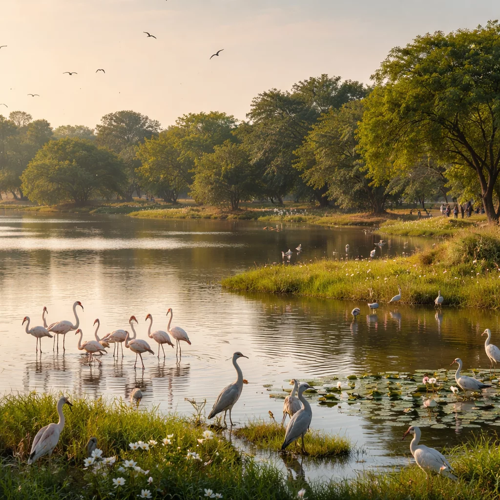Thol Lake Bird Sanctuary