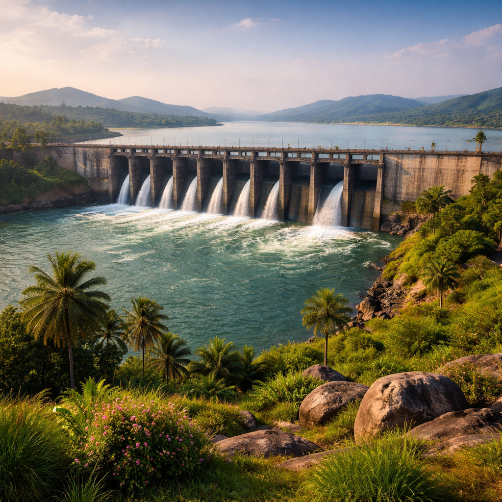 Thotapalli Barrage & Reservoir