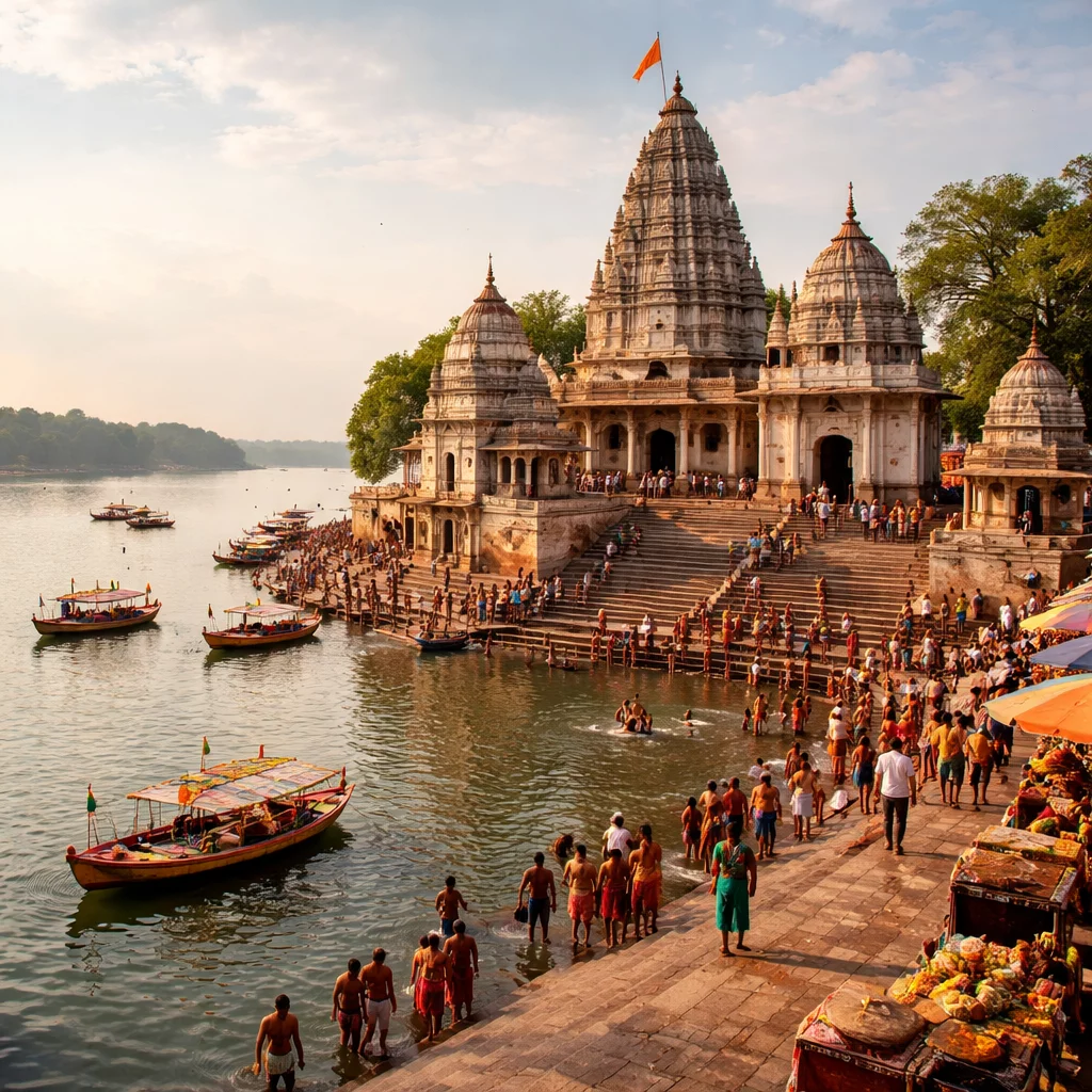 Triveni Sangam Ghat (Sheorinarayan)