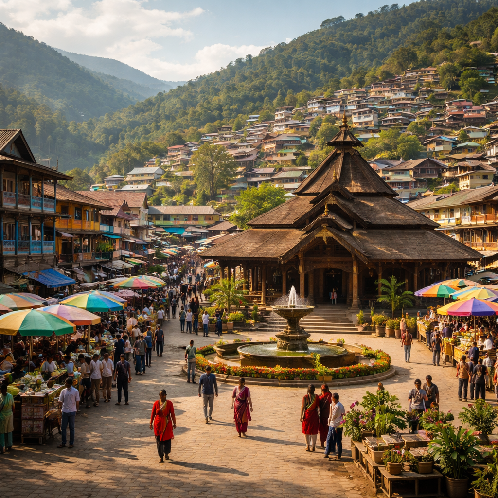 Tuensang Town Square