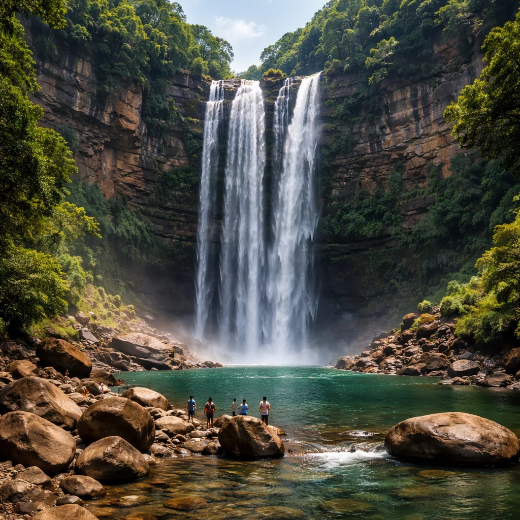 Tutla Bhawani Waterfall