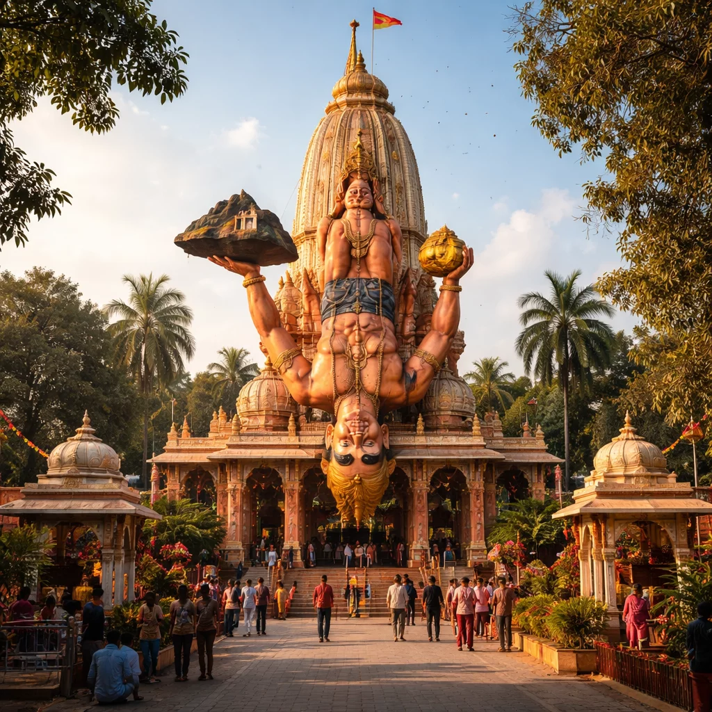 Ulta Pulta Hanuman Mandir
