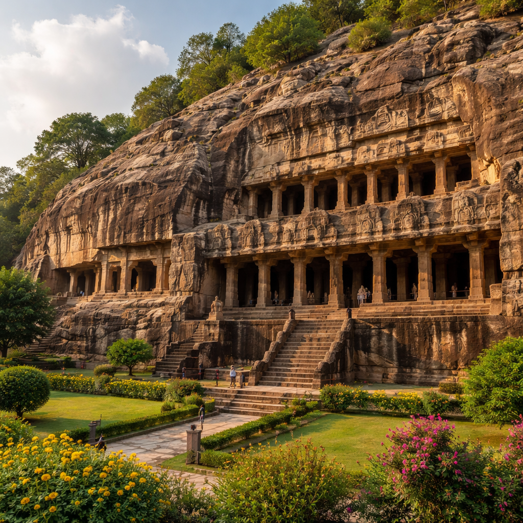 Undavalli Caves