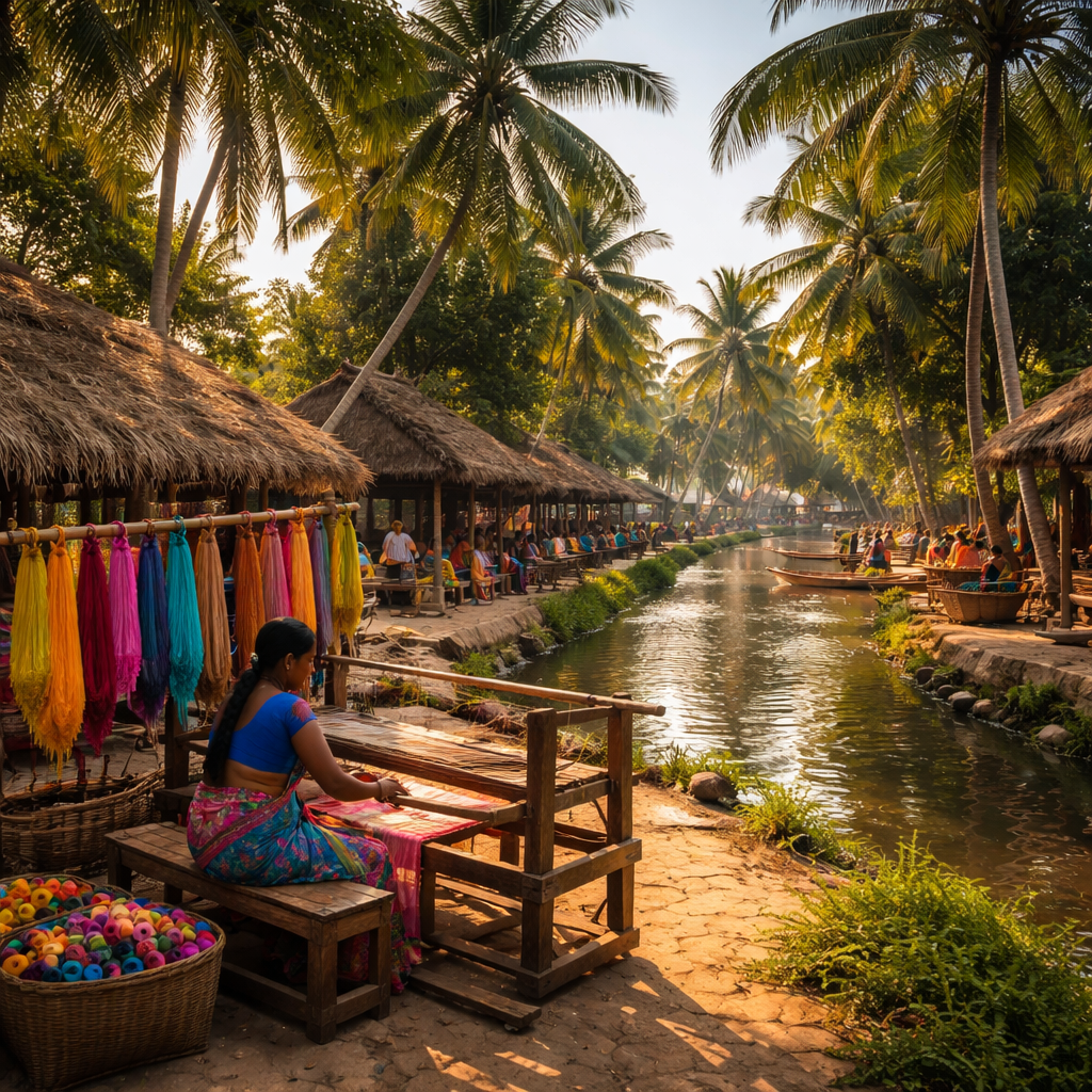Uppada Silk Village