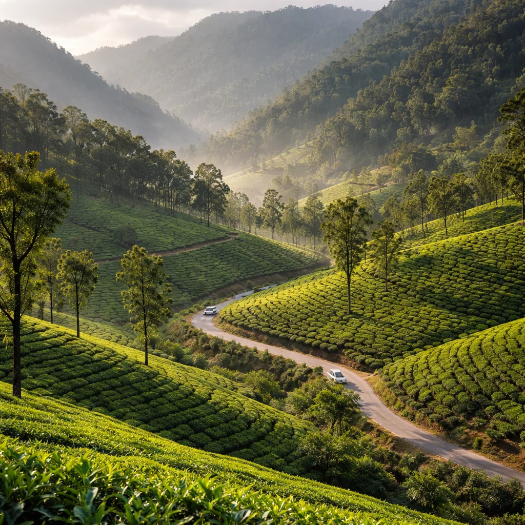 Valparai Tea Gardens