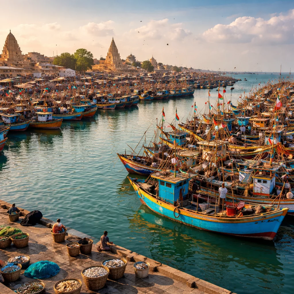 Veraval Fishery Harbor